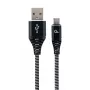Gembird CC-USB2B-AMCM-2M-BW USB-kaabel USB 2.0 USB A USB C Must, Valge