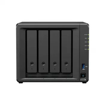 NAS-salvestiserver SYNOLOGY DS425+ — 4 pesa, Intel Celeron J4125 2,0–2,7 GHz, 2 GB DDR4, 0 TB, 2,5GbE, 2 M.2 pesa