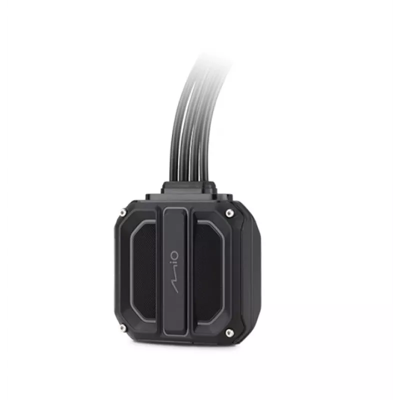 Kahe objektiiviga mootorratta sõidusalvesti MIO MiVue M820WD esi- ja tagakaameraga, 5-satelliidiline GPS, Wi‑Fi