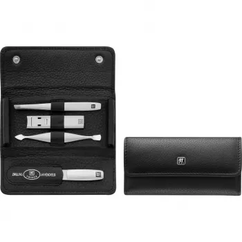 Maniküüri-pediküüri kinkekomplekt ZWILLING 97712-004-0 Must roostevaba teras 4 tarvikut