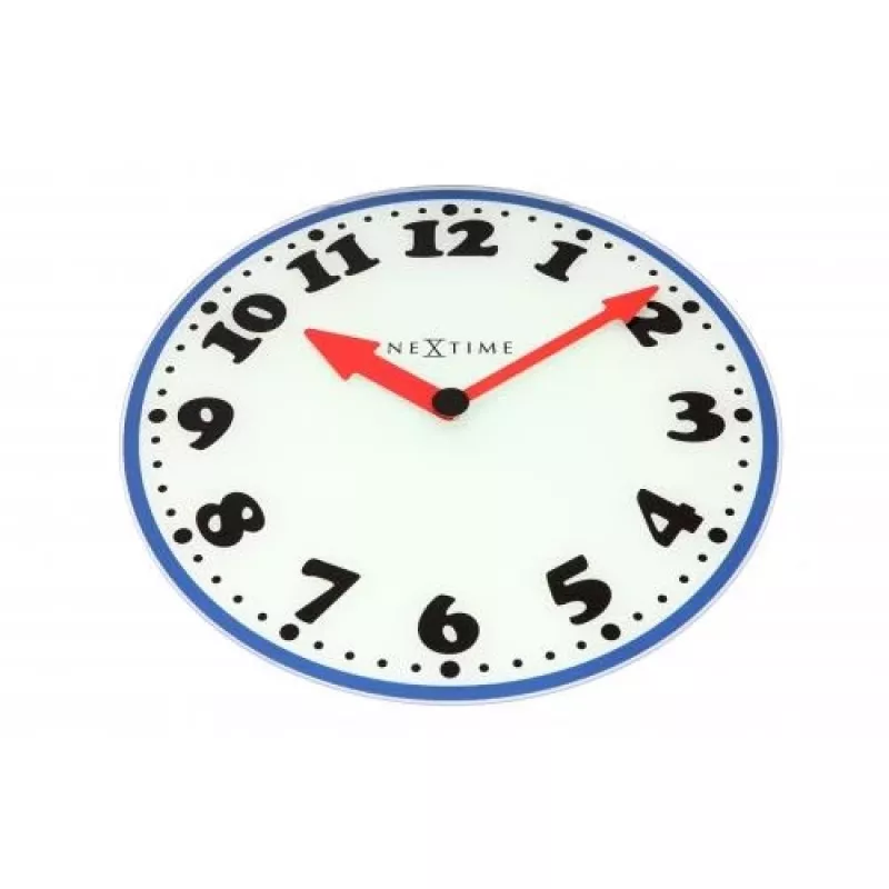 NeXtime kell 8151 Boy, Ø43 cm, sein, valge/sinine/must/punane