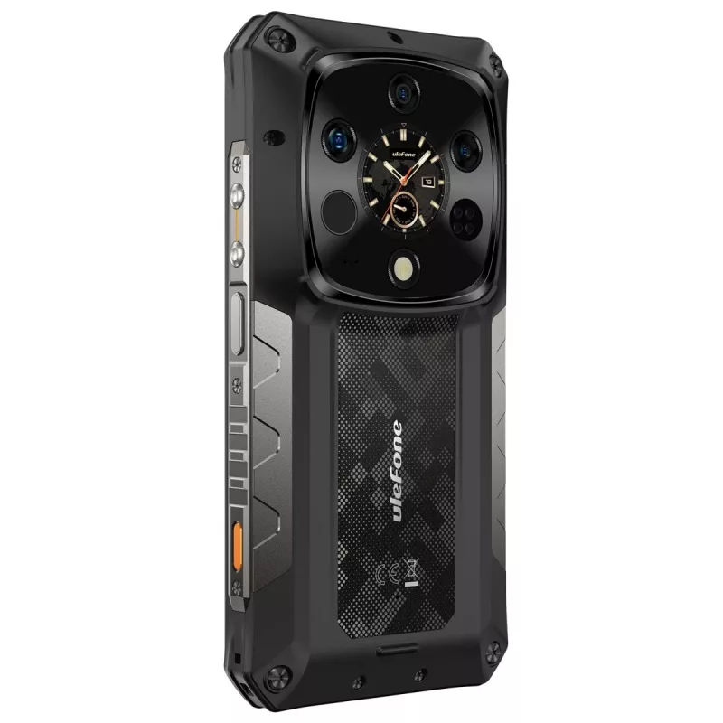 Vastupidav nutitelefon UleFone Armor 28 Ultra Thermal 5G — 16 GB muutmälu, 1 TB salvestusruumi, must