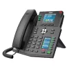 IP-telefon Fanvil X4U must 12 liini LCD Wi-Fi juhtmega telefonitoru