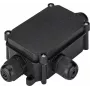 Wentronic Goobay IP-66 kaitsekarp klemmiplokkidele PG9, must - 3 kaabli ohutuks ühendamiseks (56660)