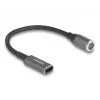 Toitekaabel DeLOCK 80781 0,15 m USB C 8-kontaktiline 20 V