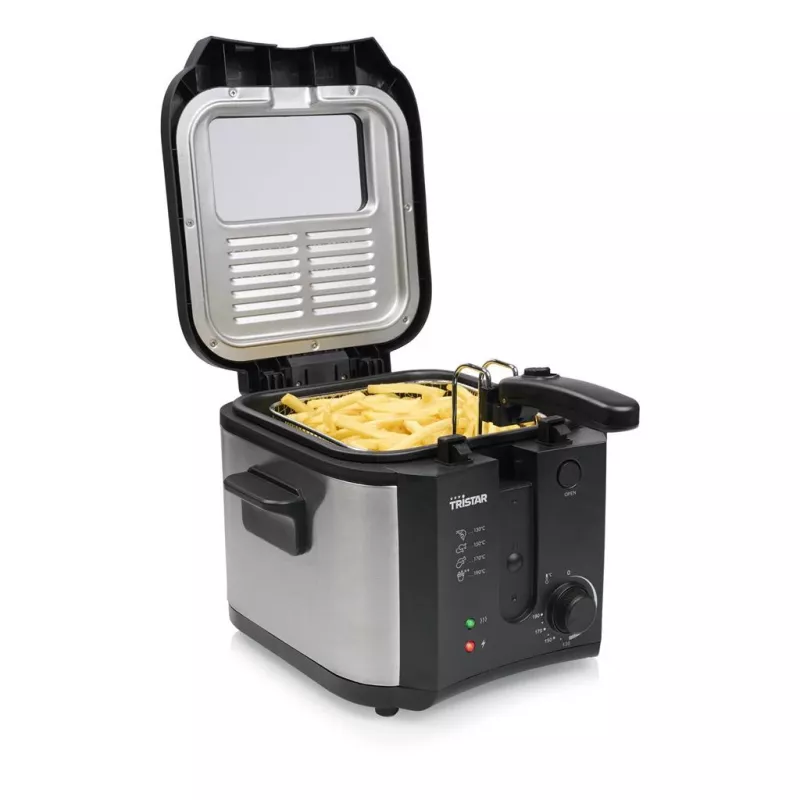 Tristari fritüür | FR-6878 | Võimsus 1600 W | Maht 2,5 l | Must