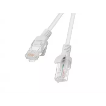 LANBERG võrgukaabel RJ-45 Cat5e PCU5-10CC-3000-S, 30 m, U/UTP, CCA juht, PVC mantel, 26 AWG, valge