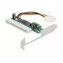 DeLOCK Riser Card PCI Express x1 to 1 x PCI 32 Bit 5 V Slot Asmedia
