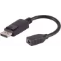 DisplayPorti adapter ShiverPeaks 10-01031 — 0,2 m kaabel, toetab 4K