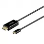 USB-C kaabel SAVIO CL-191 2 m — USB-C to USB-C, isane-isanele, must, plastikkest, vaskjuht