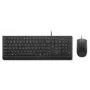 Juhtmega klaviatuuri ja hiire komplekt Lenovo Essential 4X31R64445 — USB-juhtmega täissuuruses klaviatuur ja juhtmega USB-hiir