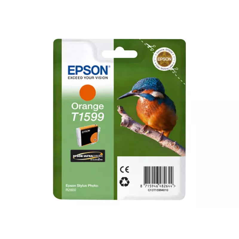 EPSON Tindikassett Oranž T1599 1 x 17 ml Ultrachrome Hi-Gloss2