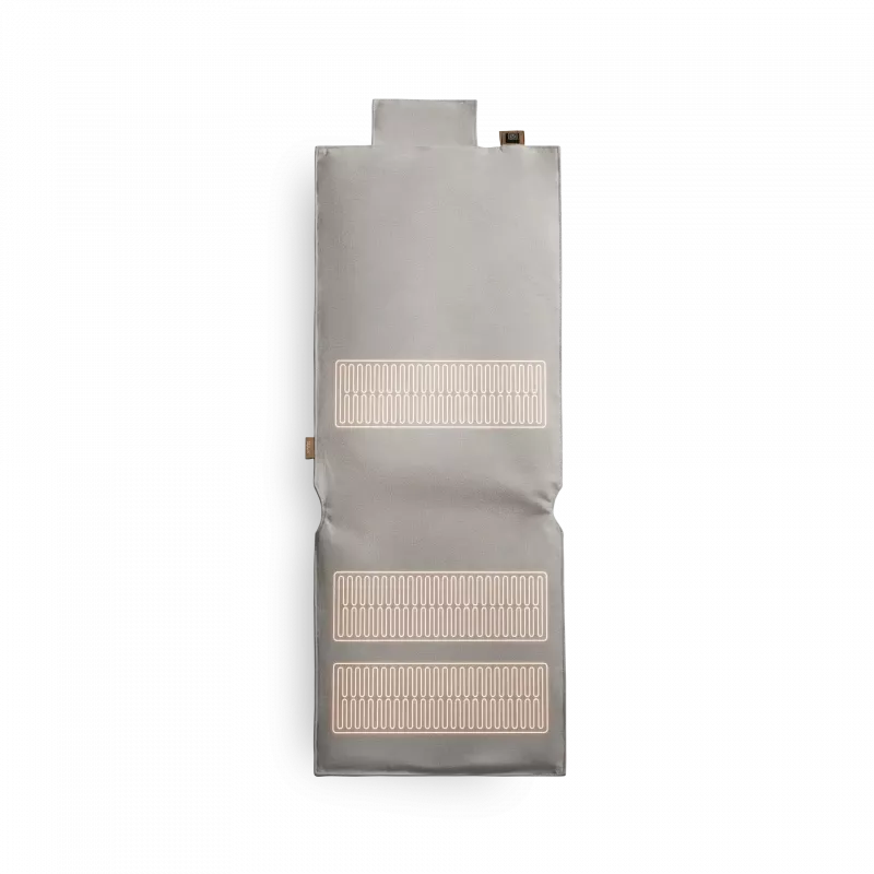 Soojendusega istumisalus Duux Mellow DXLV60, 40 x 110 cm, 3 kütteastet, 1 inimesele, hall