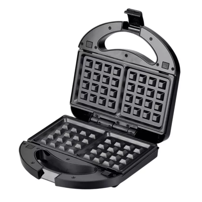 Röster-sandwichimasin Maestro MR-709 3in1 750 W — sandwichipress, grilli- ja vahvliplaadid, valge