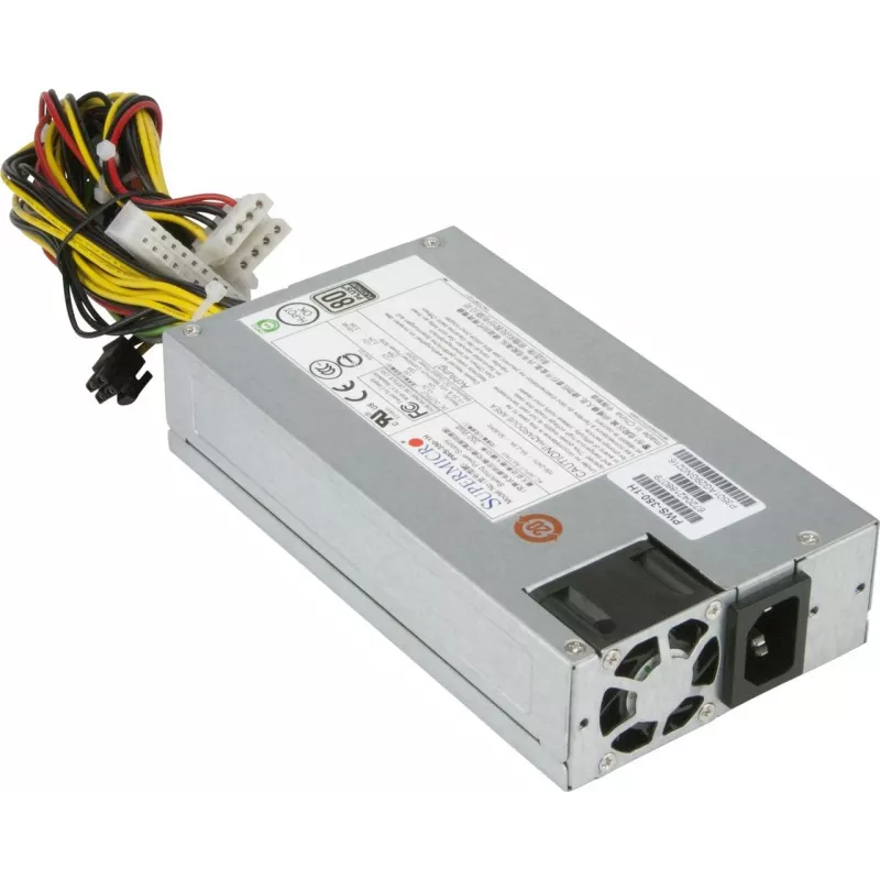Supermicro - PWS-350-1H - Toiteplokk (sisemine) - 80 PLUS Platinum - AC 100-240 V 350 W aktiivne PFC 1U