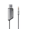 Savio TR-16 saatja AUX-adapter käed-vabad funktsiooniga, Bluetooth 5.3, Google Assistant/Siri