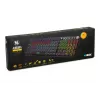 Klaviatuur IBOX AURORA K-6 — täissuuruses QWERTY, RF juhtmevaba + Bluetooth, RGB taustvalgustus, mehaanilised madala profiiliga klahvid, must