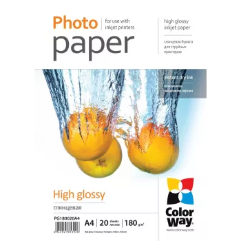Fotopaber Gloss Colorway PG180020A4 A4
