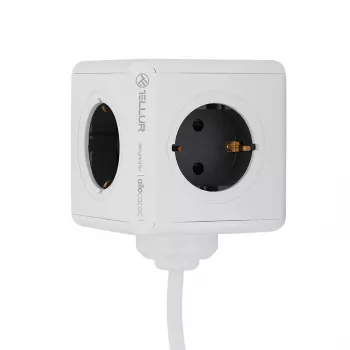 Pikendusjuhe Tellur Power Cube Extended 4 pistikupesa 2 USB-porti