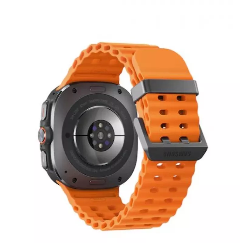 Samsung Galaxy Watch Ultra 3,81 cm (1,5 tolli) AMOLED 47 mm digitaalne 480 x 480 pikslit puuteekraan 4G hall, titaan Wi-Fi GPS (satelliit)