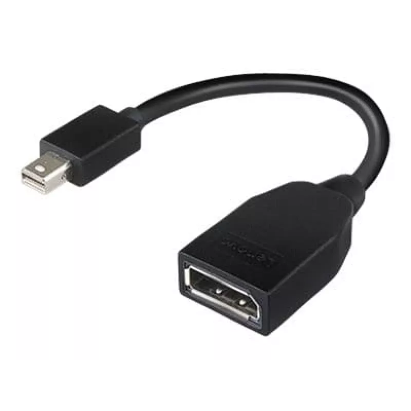 Lenovo 4X90L13971 DisplayPorti kaabel Mini DisplayPort Must