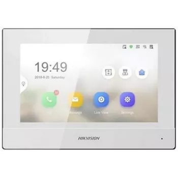 Hikvision DS-KH6320-WTE1-W videouksesüsteem 17,8 cm (7) Valge