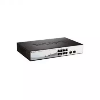 D-Link 8-port Gigabit PoE nutihalduslüliti 2 SFP-pordiga