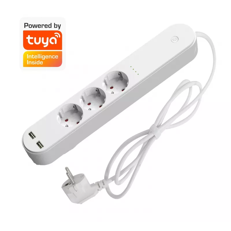 Nutikas pikendusjuhe Denver SHP-310U 3 AC-pistikupesa tüüp F 3680 W