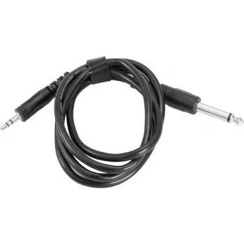 E-kitarri adapterkaabel Omnitronic 6,3 mm pistik 3,5 mm pesasse (mudel 13063458)