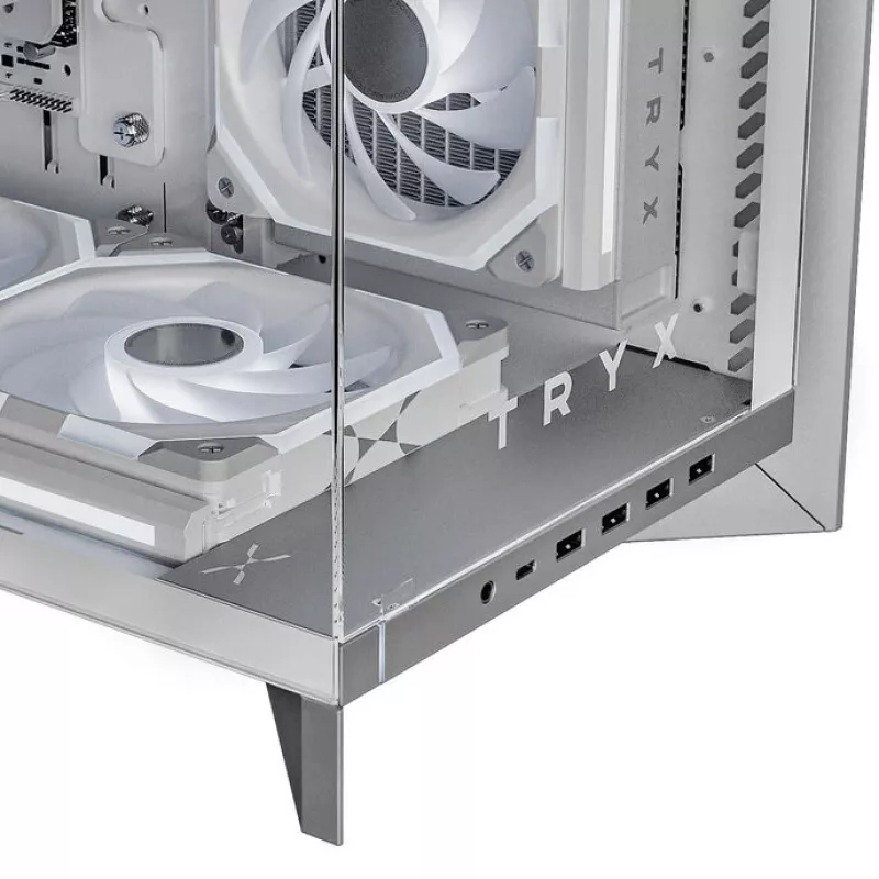 Case TRYX LUCA L70 MidiTower ARGB valge