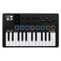 MIDI kontroller ARTURIA MiniLab 3 — 25-klahviga kompaktne USB MIDI klaviatuur koos MIDI Out, mitmevärviliste taustvalgustusega pad'idega