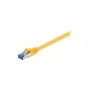 Wentronic Goobay CAT 6a paigalduskaabel, S/FTP (PiMF), kollane, 3 m - LSZH halogeenivaba, vask (93781)