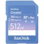 Flash-mälu SanDisk 512 GB SDXC UHS-II Creator