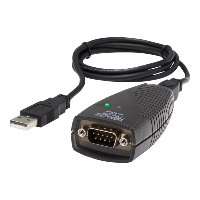 Tripp Lite USA-19HS Keyspan USB-sarjaadapter - USB-A-pistik DB9 RS232-pistikule - 0,91 m - TAA (USA-19HS)