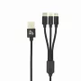 Sbox USB 2.0 8-pin/Type-C/Micro USB laadimiskaabel 2.4A 1M HULGIMÜÜK