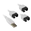 USB-jaotur Lian Li PW-U2TPAW, isane A-tüüp, 1 - 3 IDC 9 pin
