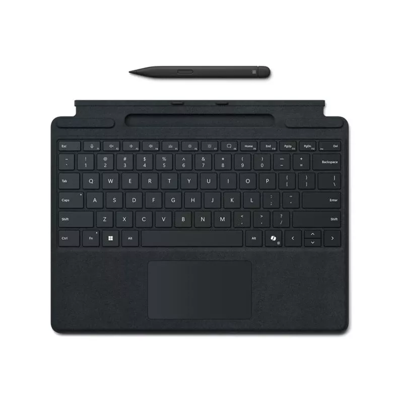 Microsoft Surface Pro klaviatuur koos õhuke Pliiatsiga QWERTY inglise must