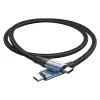 Vention USB 2.0 5A 240W 1m MUST USB-C kuni C kaabel