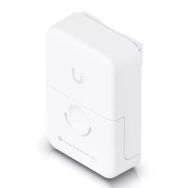 Etherneti liigpingekaitse UBIQUITI UACC-ETH-SP-Pro — 10 Gbit/s, 600 V, polükarbonaat, valge