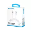 Vention USB 3.2 5A 10Gbps 1m WH USB-C–C kaabel