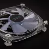 LAMPTRON Icecloud+ ARGB 120mm kolmekordne PWM ventilaatorikomplekt - must