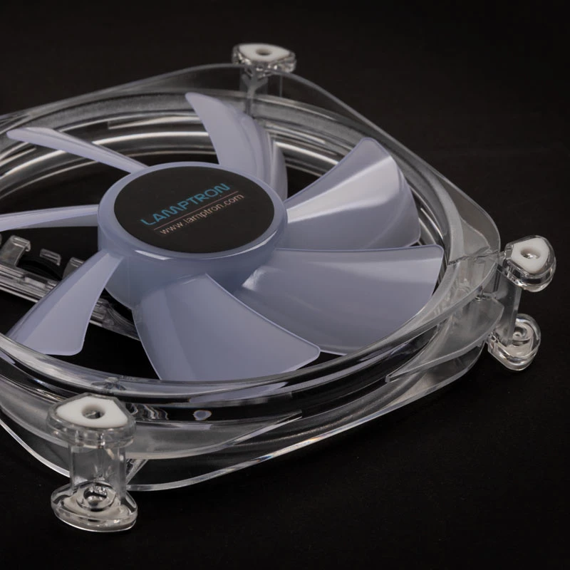 LAMPTRON Icecloud+ ARGB 120mm kolmekordne PWM ventilaatorikomplekt - must