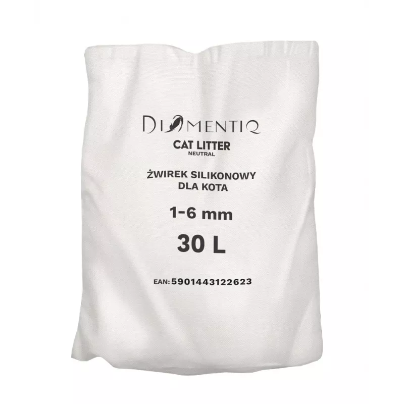 Kassiliiv DIAMENTIQ Neutral klompuvad silikoongraanulid 30 L — lõhnatu, 1–6 mm