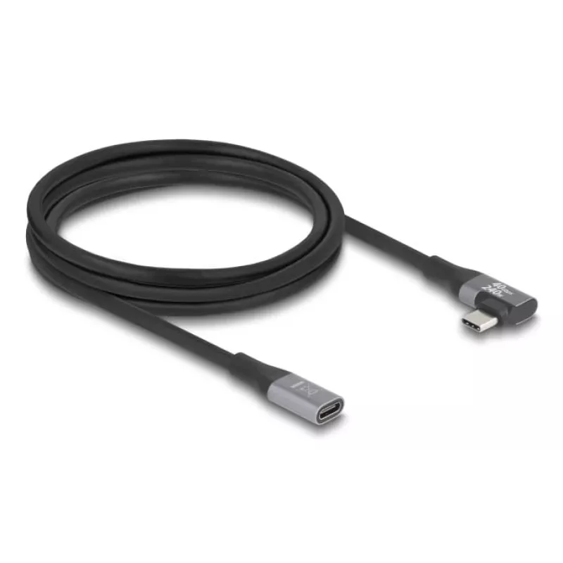 USB-kaabel DeLOCK 81148 2m USB C Must 20 Gbit/s