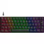 Mehaaniline mänguklaviatuur Speedlink ATMOS RGB — kompaktne paigutus, RGB-taustvalgustus