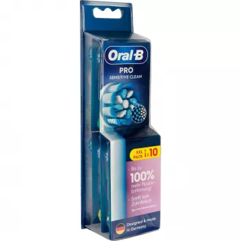 Oral-B Pro Sensitive Clean asendusharjapead, 10 tk
