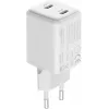 Seinakinnitusega USB-C laadija YENKEE G35D 2x18W Power Delivery 3.0 3A