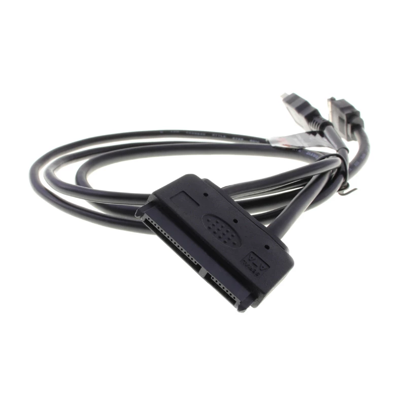 Akasa Flexstor eSATA-kaabel 6,40 cm (2.5) - SATA-HDD ja -SSD (AK-CBSA03-80BK)