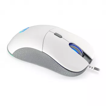 ENDORFY GEM Plus Onyx Valge hiir Gaming paremakäeline USB Type-C optiline 19000 DPI