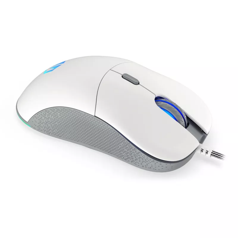 ENDORFY GEM Plus Onyx Valge hiir Gaming paremakäeline USB Type-C optiline 19000 DPI